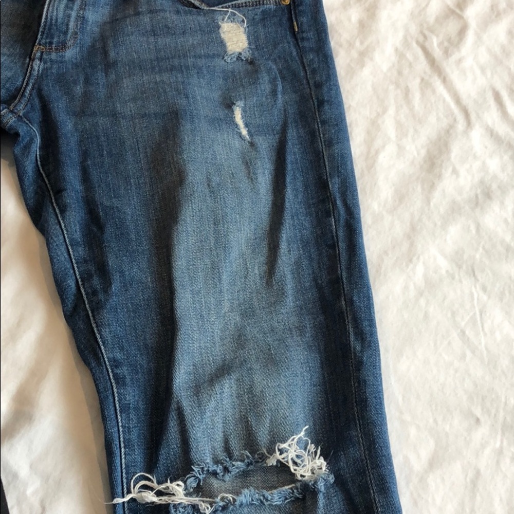 DL1961 Relaxed Skinny Distressed Jeans Size 28 - Picture 8 of 8